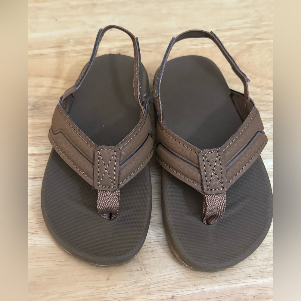 Stylish Brown Boys’ Flip Flops